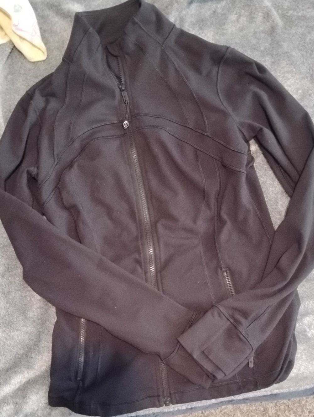 lululemon athletica Black Women's Full-Zip Athletic Jacket